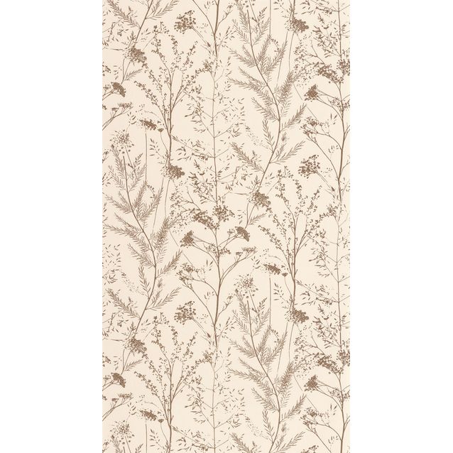 Tapetti Casadeco Prairie, non-woven, vinyylipinta, Terre De Sienne (200952844)