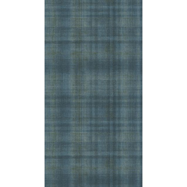 Tapetti Casadeco Tartan, non-woven, vinyylipinta, Bleu Loch (87696722)