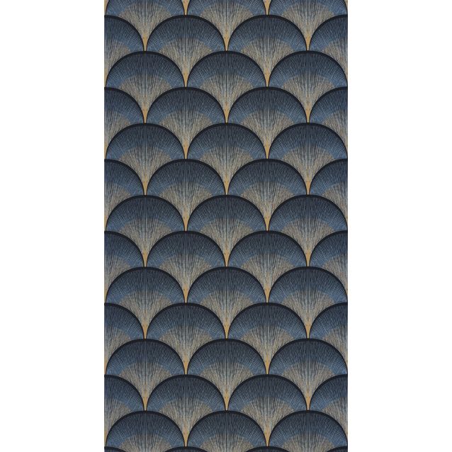 Tapetti Casadeco Broadway Bleu Orage (88666404)