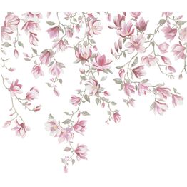 Kuvatapetti Casadeco Ribambelle Rose Blush, eri kokoja