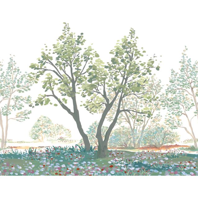 Kuvatapetti Casadeco Life Moment S Vert Lichen 300x250cm (200077007)