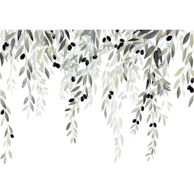 Kuvatapetti Casadeco Memory Tree S Vert Olive 300x250cm (200147807)