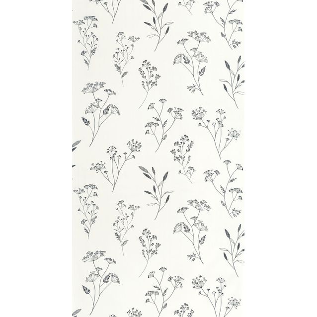 Tapetti Caselio Little Graminea, non-woven, vinyylipinta, Noir Blanc 0.53x10m (106680928)