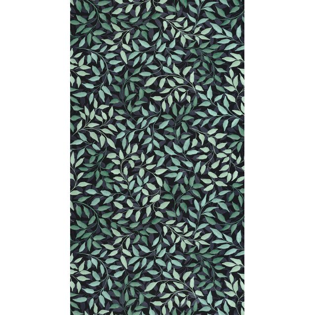 Tapetti Caselio Printemps Vert Emeraude Nacre (106117290)