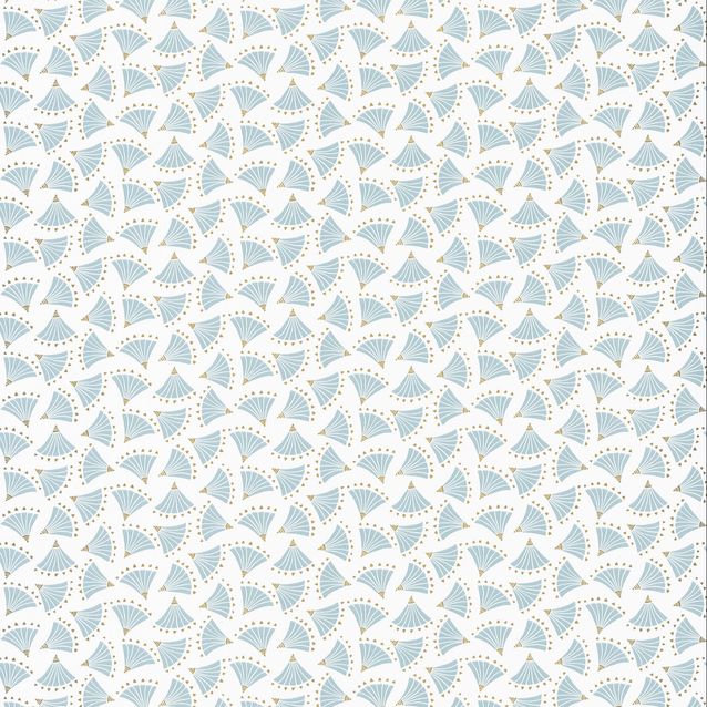 Tapetti Caselio Origami Bleu Clair Gold (3100366100)