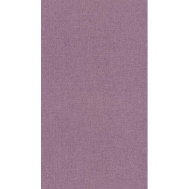 Tapetti Caselio Linen Uni, non-woven, vinyylipinta, Aubergine (368525642)