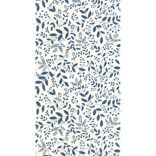 Tapetti Caselio Sympathy, non-woven, vinyylipinta, Bleu Indigo (2105340634)