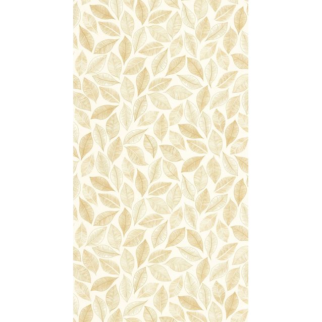 Tapetti Caselio Bliss, non-woven, vinyylipinta, Blanc Or (2105380246)