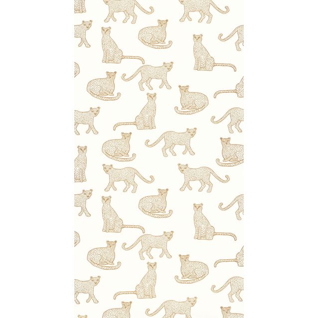 Tapetti Caselio Lea Blanc Or (104390239)