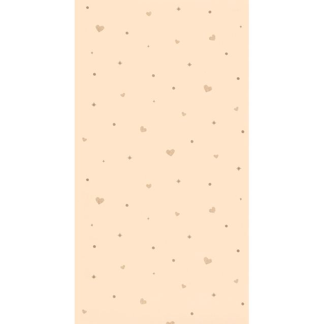 Tapetti Caselio Estelle Rose Or (104444403)