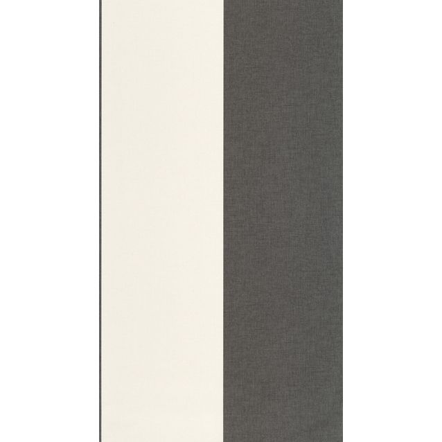 Tapetti Caselio Xxl Lines, non-woven, vinyylipinta, Noir (106729090)