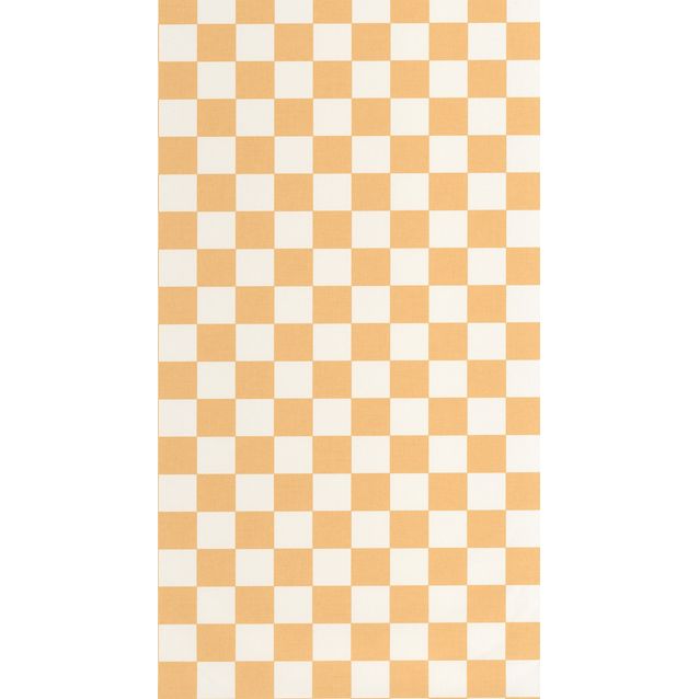 Tapetti Caselio Checks, non-woven, vinyylipinta, Jaune Soleil (106742000)