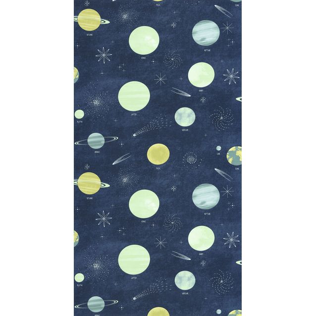 Tapetti Caselio La Voie Lactee Bleu Nuit (105686066)