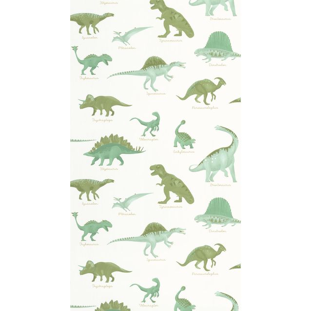 Tapetti Caselio Jurassique Vert Kaki (105707100)
