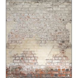 Kuvatapetti Caselio Brickwall Taupe, eri kokoja