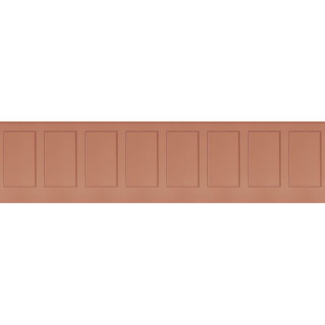 Kuvatapetti Caselio Moulding Base M Terracotta 100x400cm (106368013)
