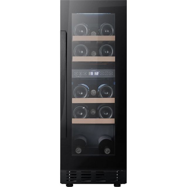 Kahden lämpötilan viinikaappi Cavin Arctic Collection 30D Fullglass Black ACD30FGB, musta