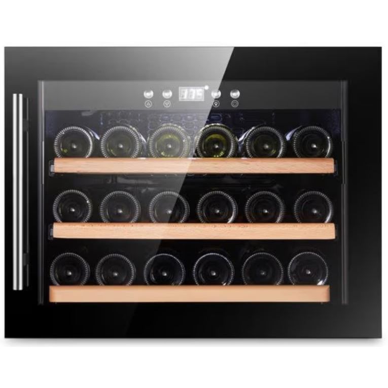 Viinikaappi Cavin Scandinavian Collection 18, integroitava, musta