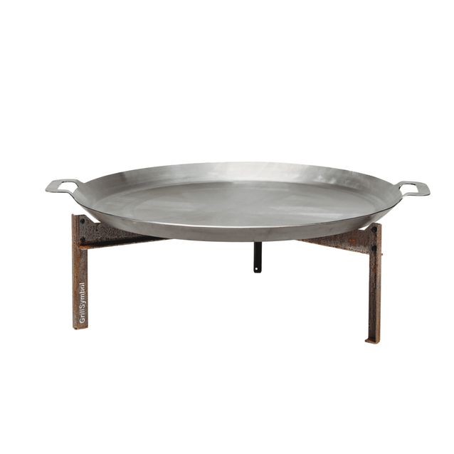 GrillSymbol muurinpohjapannu jaloilla Stark set ø 72 cm