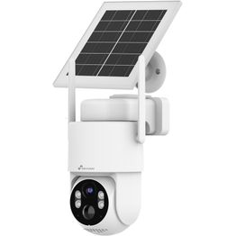 Dome-valvontakamera Celotron Nivian Tuya Smart, akulla ja aurinkokennolla, 4G (LTE) modeemilla + 3 vuoden ilmaisella, rajoittamattomalla internet yhteydellä