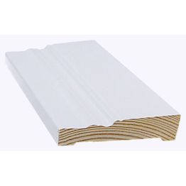 Jalkalista Cent 14x68x3300 mm koriste mänty valkoinen