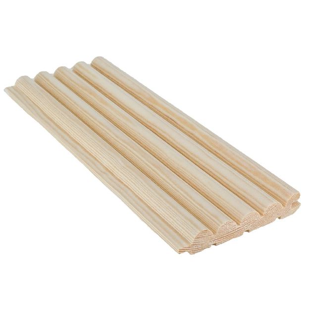 Sormipaneeli Cent 15x95mm, mänty, käsittelemätön, päätypontattu, eri pituuksia