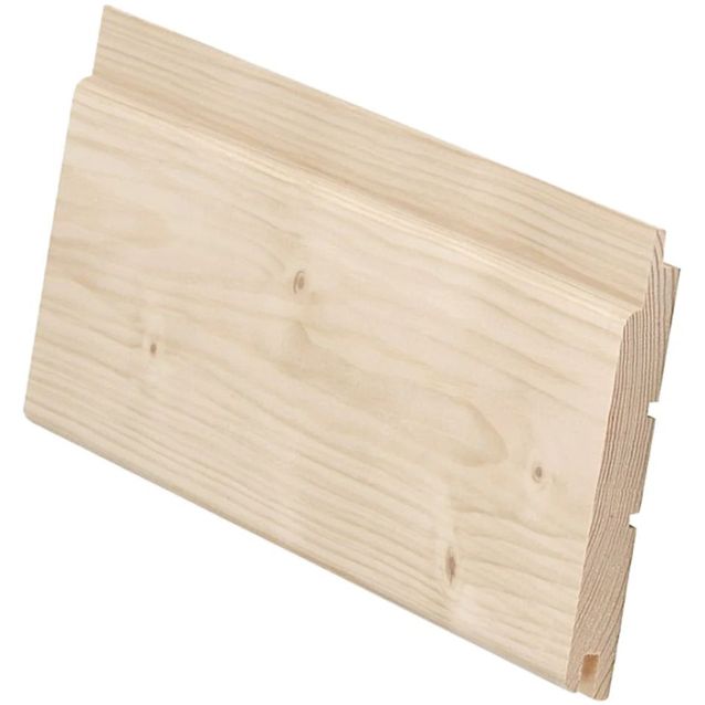 Sisustuspaneeli Cent STS10, 15x120x4180mm, mänty, käsittelemätön, päätypontattu