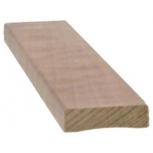 Peitelista Cent 12x42x2400 mm lämpökäsitelty haapa