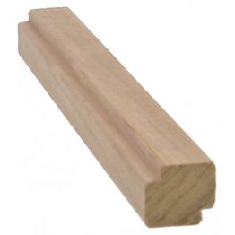 Varjolista Cent 15x18x2400 mm lämpökäsitelty haapa