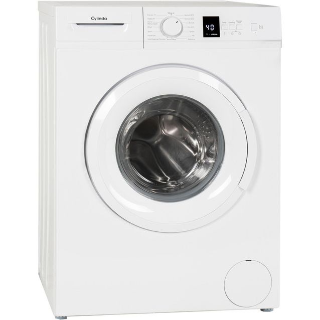 Edestä täytettävä pesukone Cylinda FT 3452D, 5kg