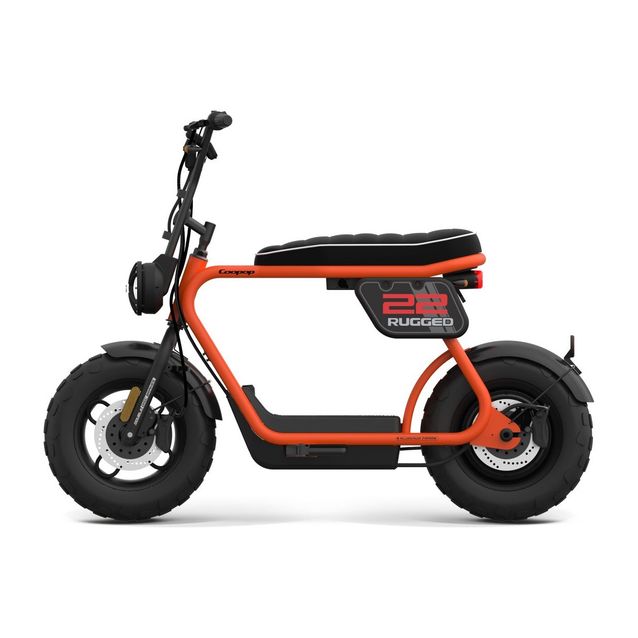 Sähkömopo Coopop Rugged oranssi