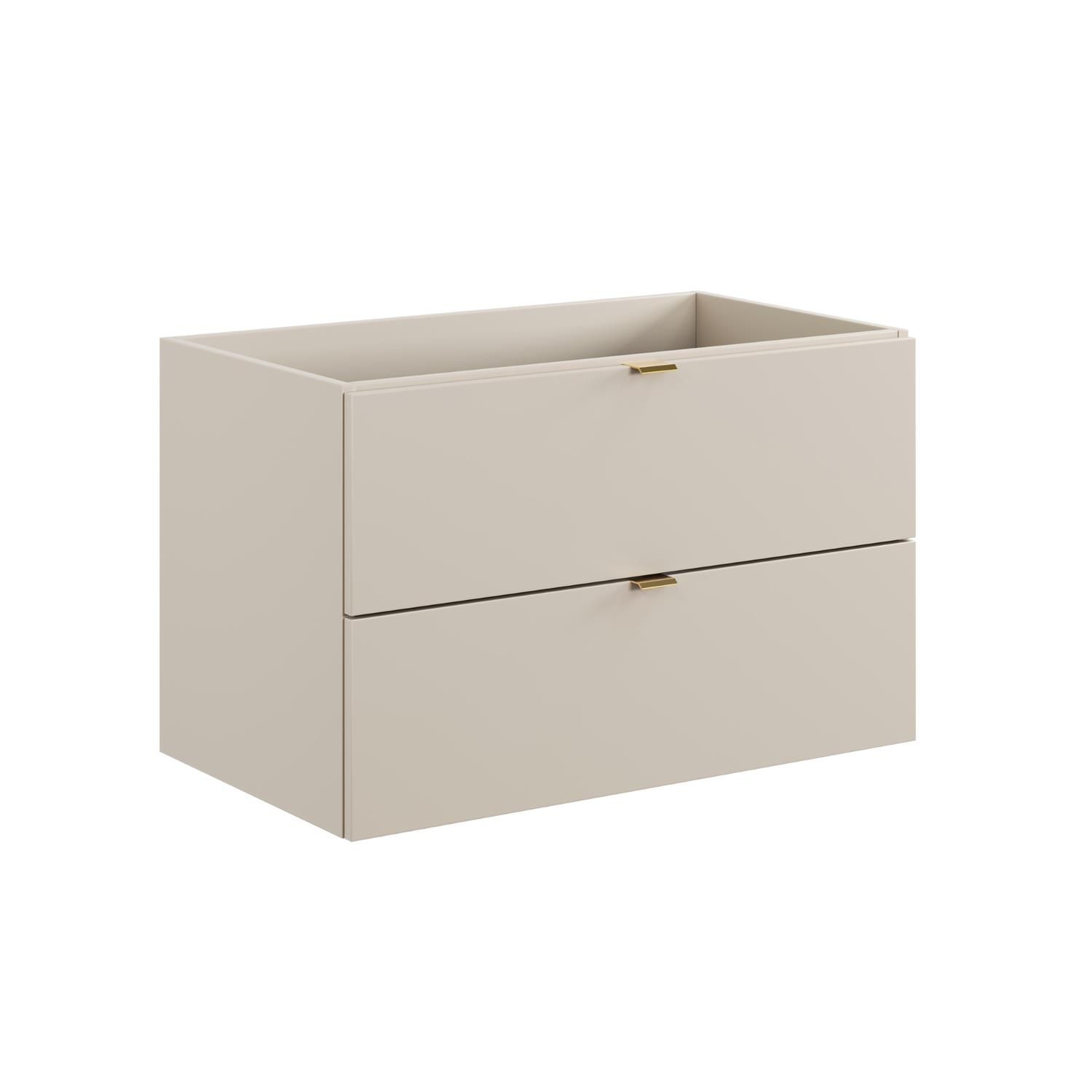 Allaskaappi Interia Dalia, 80x46x50 cm, laatikoilla, beige