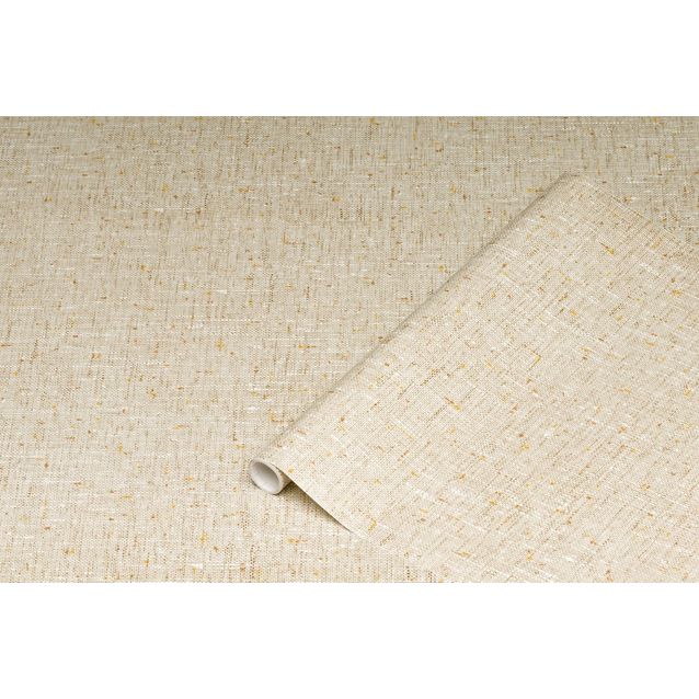 Kontaktimuovi D-C-Fix 346-0049, 0.45x2m, struktuuri tekstiilikangas ruskea