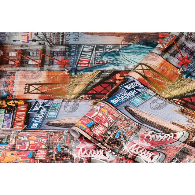 Kontaktimuovi D-C-Fix 346-0661, 0.45x2m, Manhattan