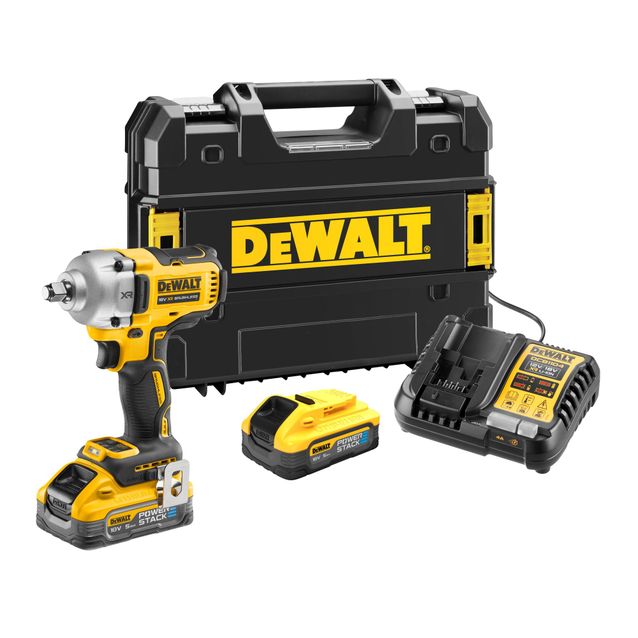 Akkuiskumutterinväännin DeWalt XR DCF891H2T-QW 812 Nm 18V 2x5,0 Ah akuilla + TSTAK