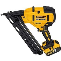 Akkuviimeistelynaulain DeWalt XR DCN650P2-QW 15Ga 18V 2x5,0 Ah akuilla + salkku