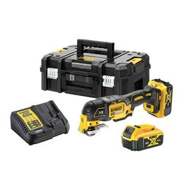 Akkumonitoimityökalu DeWalt XR DCS356P2 18V 2x5,0 Ah akuilla + TSTAK