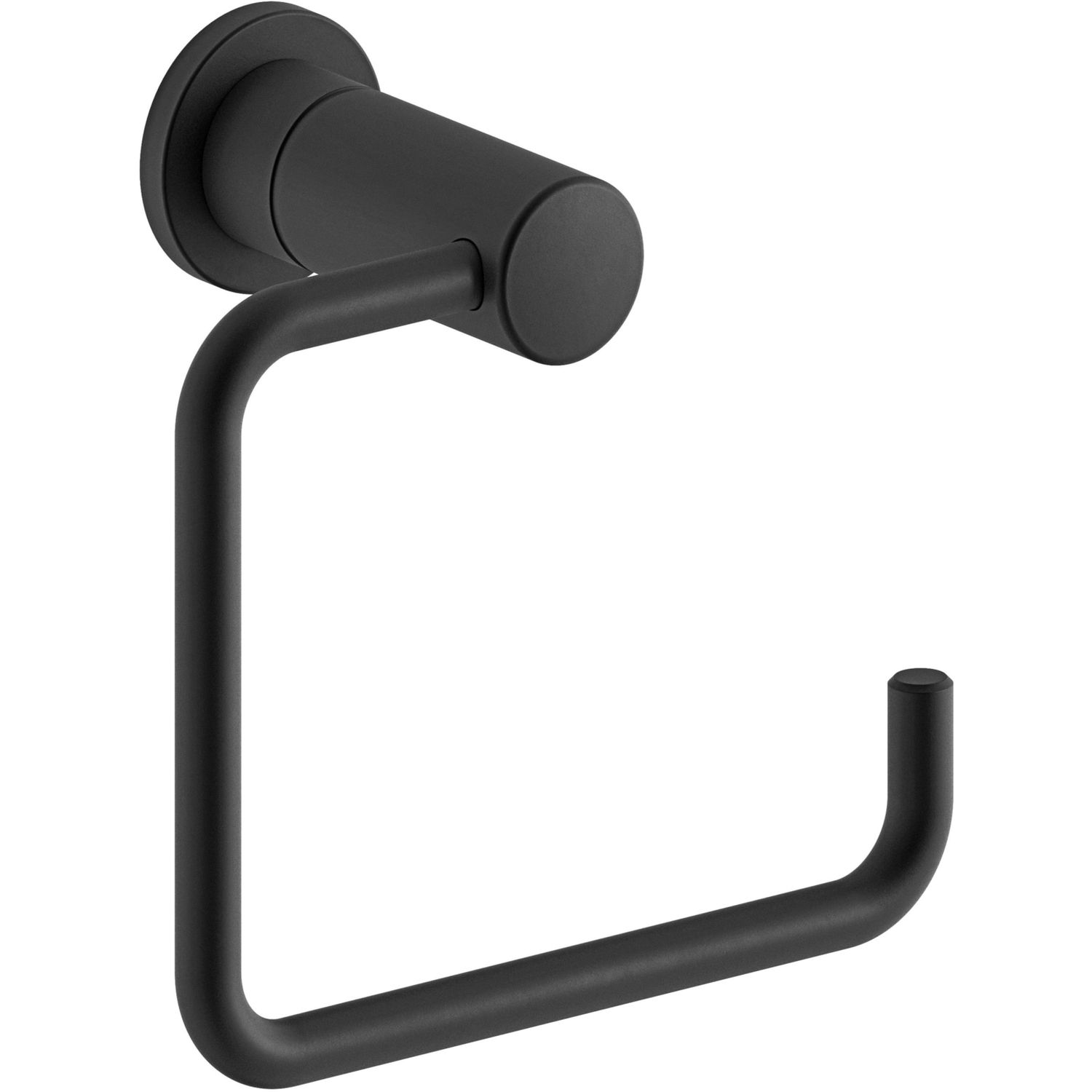 WC-paperiteline Damixa Silhouet mattamusta