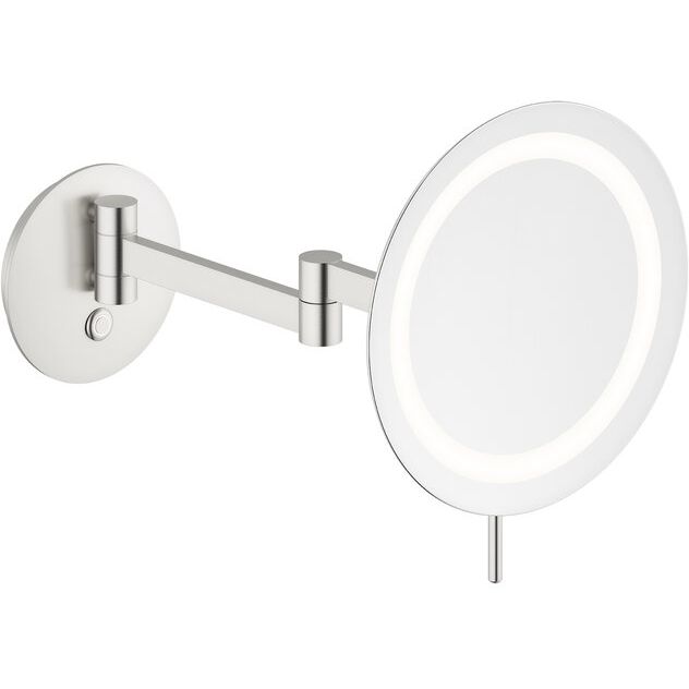 Meikkipeili LED-valolla Damixa Zen, teräs