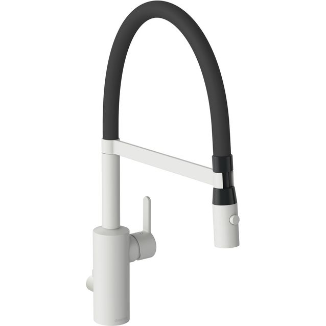 Keittiöhana Damixa Silhouet Pro pesukoneventtiilillä mattavalkoinen