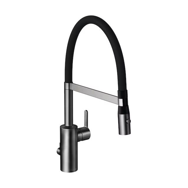 Keittiöhana Daxixa Silhouet Pro pesukoneventtiilillä, grafiitinharmaa