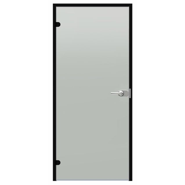 Lukittuva lasiovi Harvia 7x21 alumiinikarmi satiini