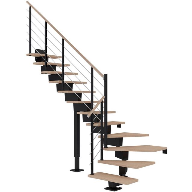 Portaat Dolle Dubai, L-malli, Design-kaide, valkoöljytty tammi, eri värejä ja kokoja