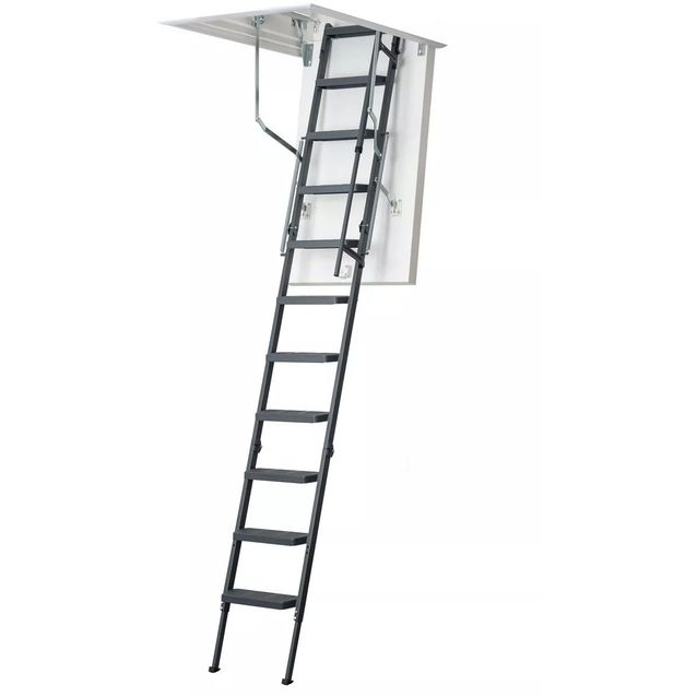 Ullakkoportaat Dolle ClickFix 76 Thermo Comfort, 700x1200mm kattoaukkoon