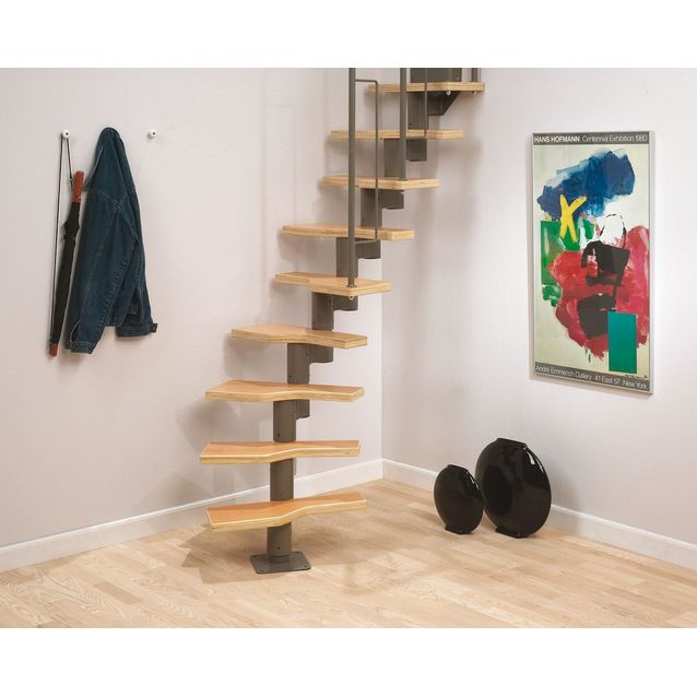 Portaat Dolle Graz, harmaa/pyökki