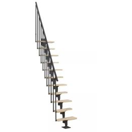 Portaat Dolle Atlanta 2 lakattu pyökki musta