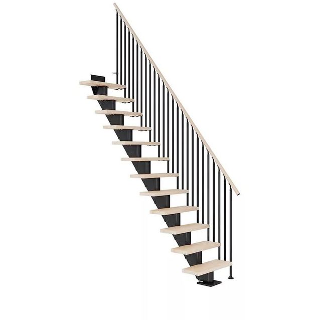 Portaat Dolle Frankfurt Classic III suora öljytty pyökki musta eri kokoja