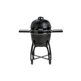 Hiiligrilli Dreamfire Hoovi Kamado Large, grillaustelineella, musta