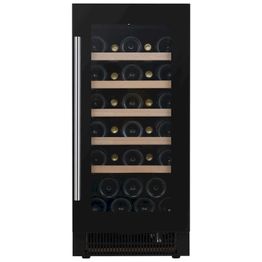 Viinikaappi Dunavox DAUF32.83B, musta