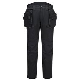 Softshell-riipputaskuhousut Portwest DX450 polvisuojataskuin
